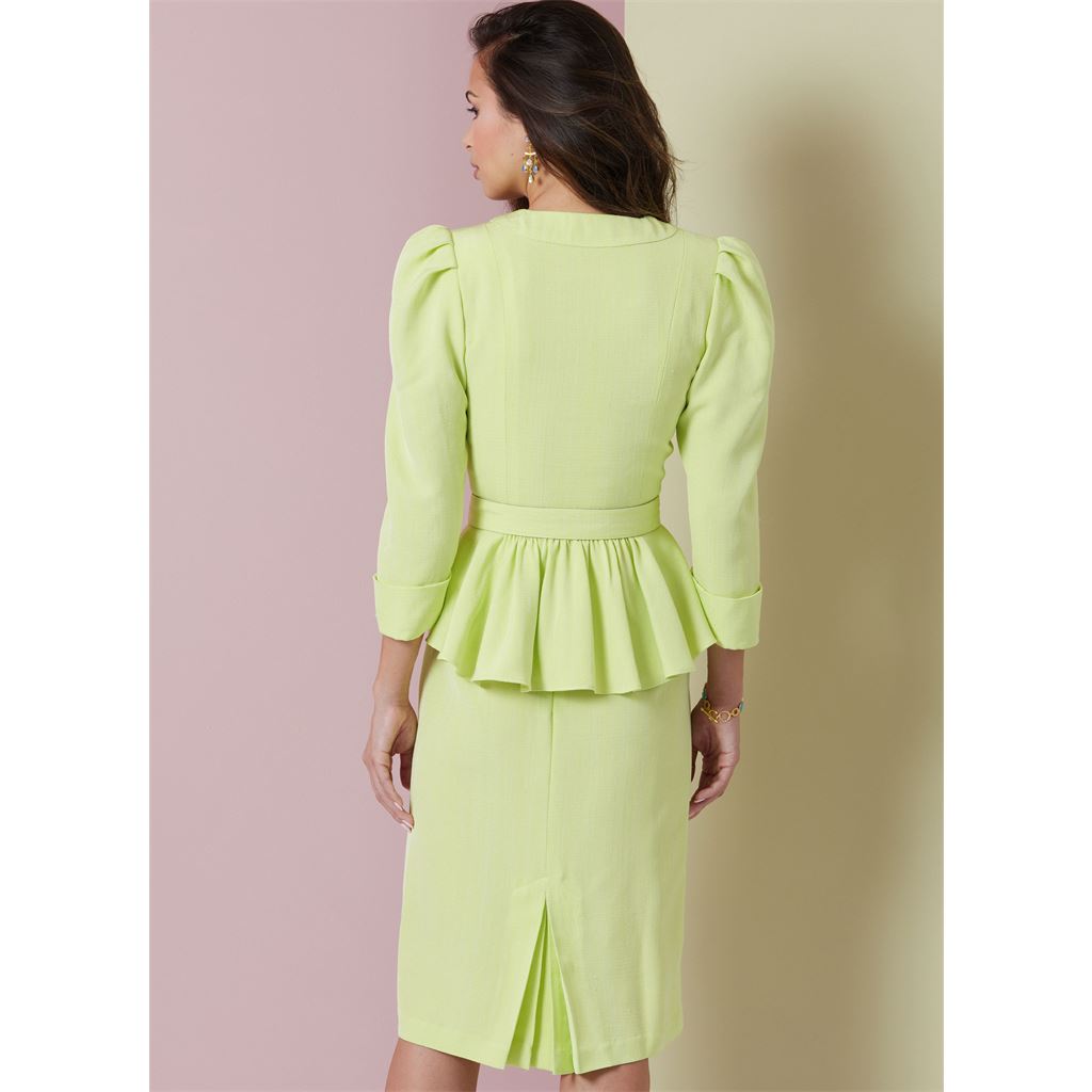 Vogue Pattern V2006 Misses Two Piece Dress 2006 Image 5 From Patternsandplains.com