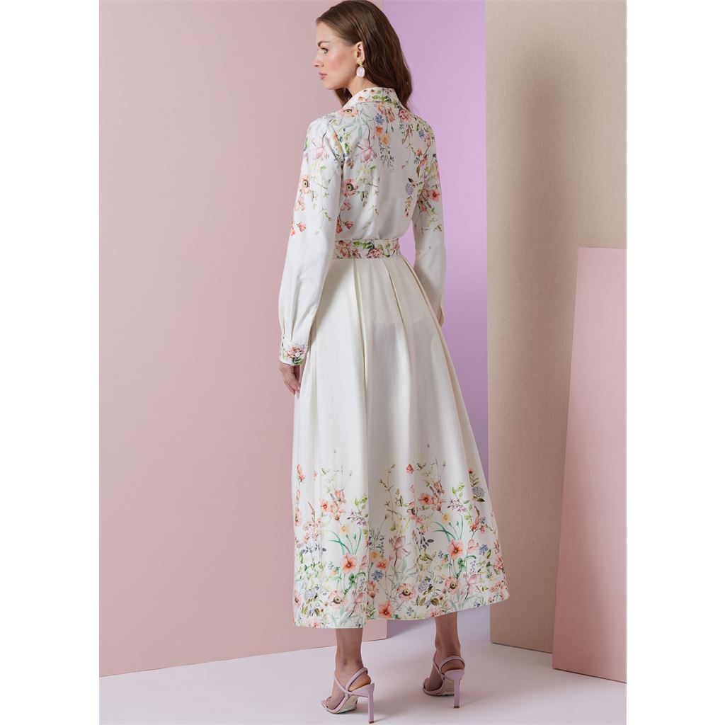 Vogue Pattern V2007 Misses Two Piece Dress 2007 Image 5 From Patternsandplains.com