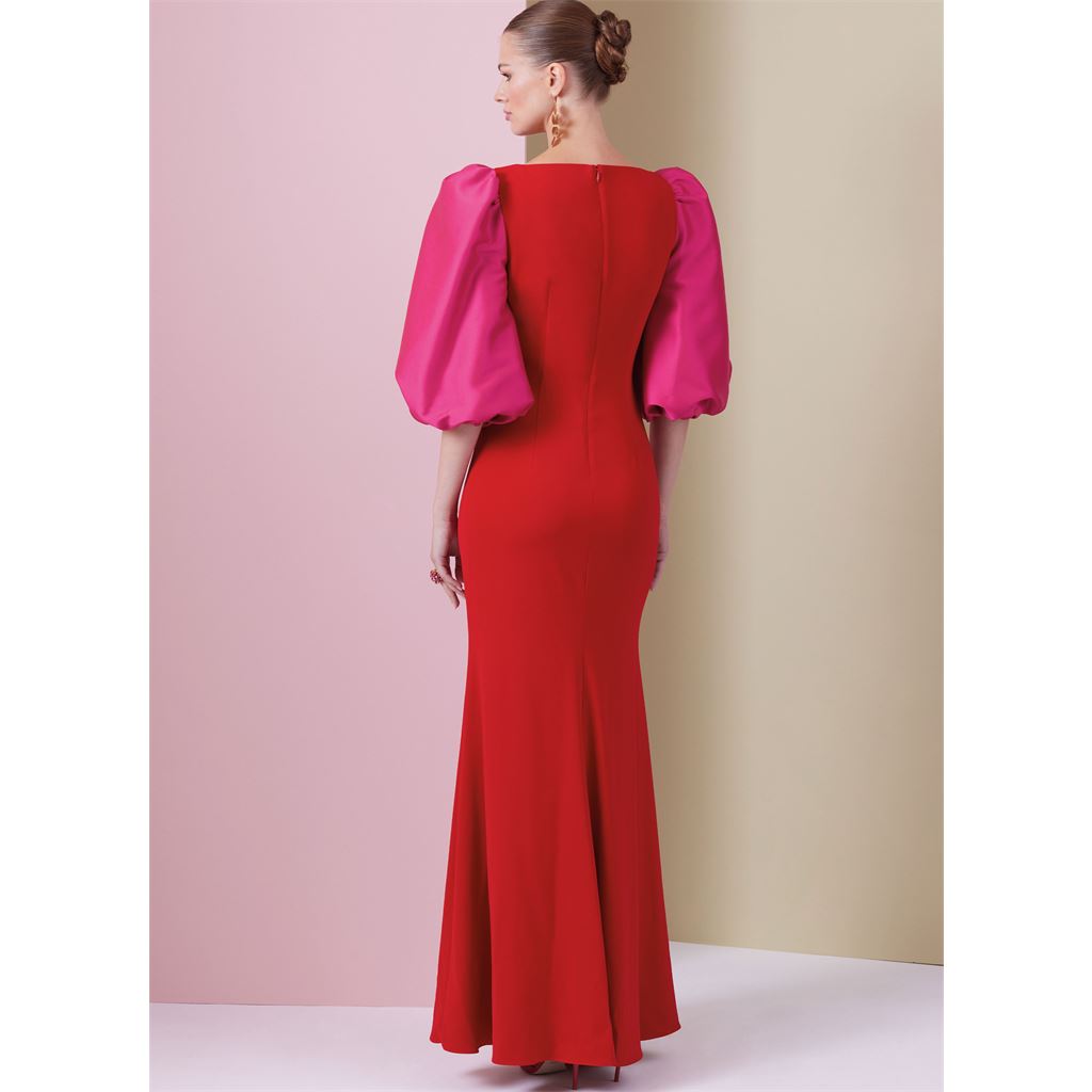 Vogue Pattern V2009 Misses Dress by Badgley Mischka 2009 Image 3 From Patternsandplains.com