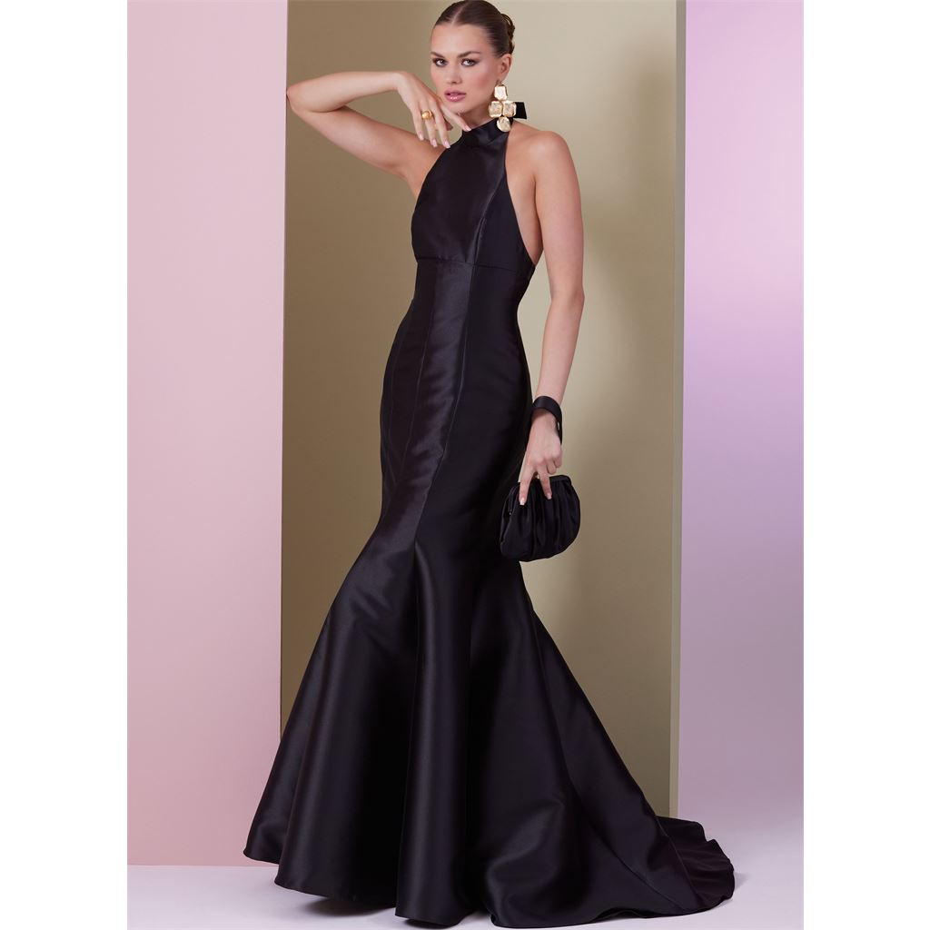 Vogue Pattern V2010 Misses Dress in Two Lengths 2010 Image 3 From Patternsandplains.com