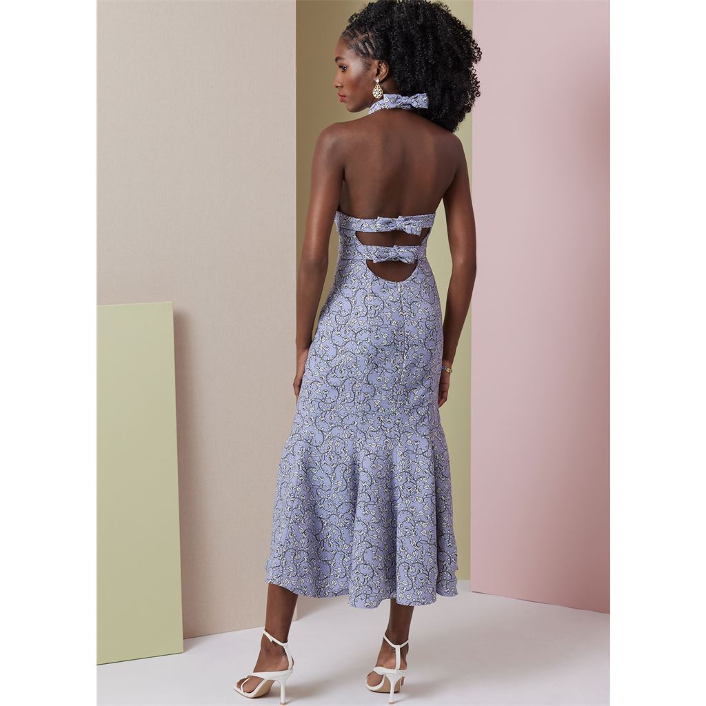 Vogue Pattern V2010 Misses Dress in Two Lengths 2010 Image 4 From Patternsandplains.com