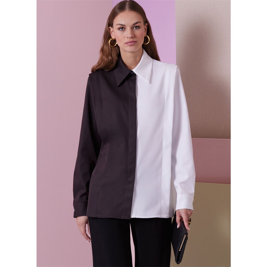 Vogue Pattern V2012 Misses Shirt 2012 Image 2 From Patternsandplains.com