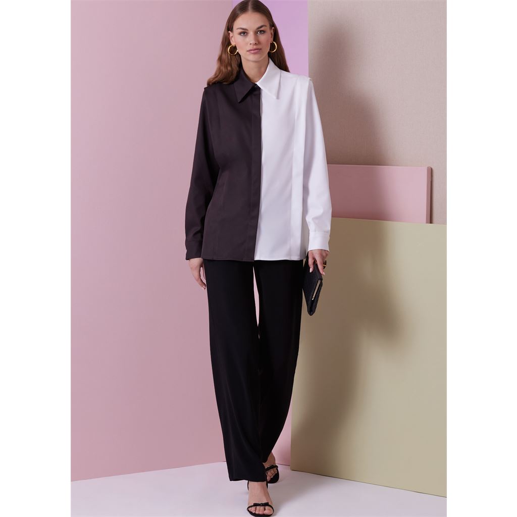 Vogue Pattern V2012 Misses Shirt 2012 Image 4 From Patternsandplains.com