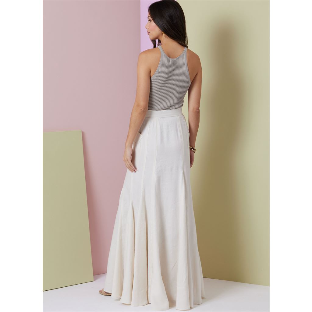 Vogue Pattern V2013 Misses Skirt in Two Lengths 2013 Image 6 From Patternsandplains.com