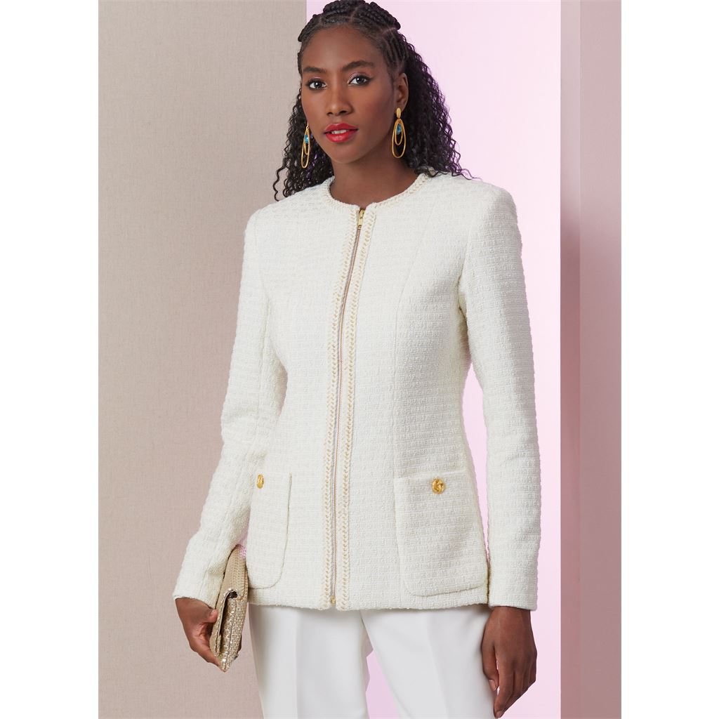 Vogue Pattern V2015 Misses Jackets 2015 Image 3 From Patternsandplains.com
