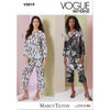 Vogue Pattern V2019 Misses Lounge Sets by Marcy Tilton 2019 Image 1 From Patternsandplains.com