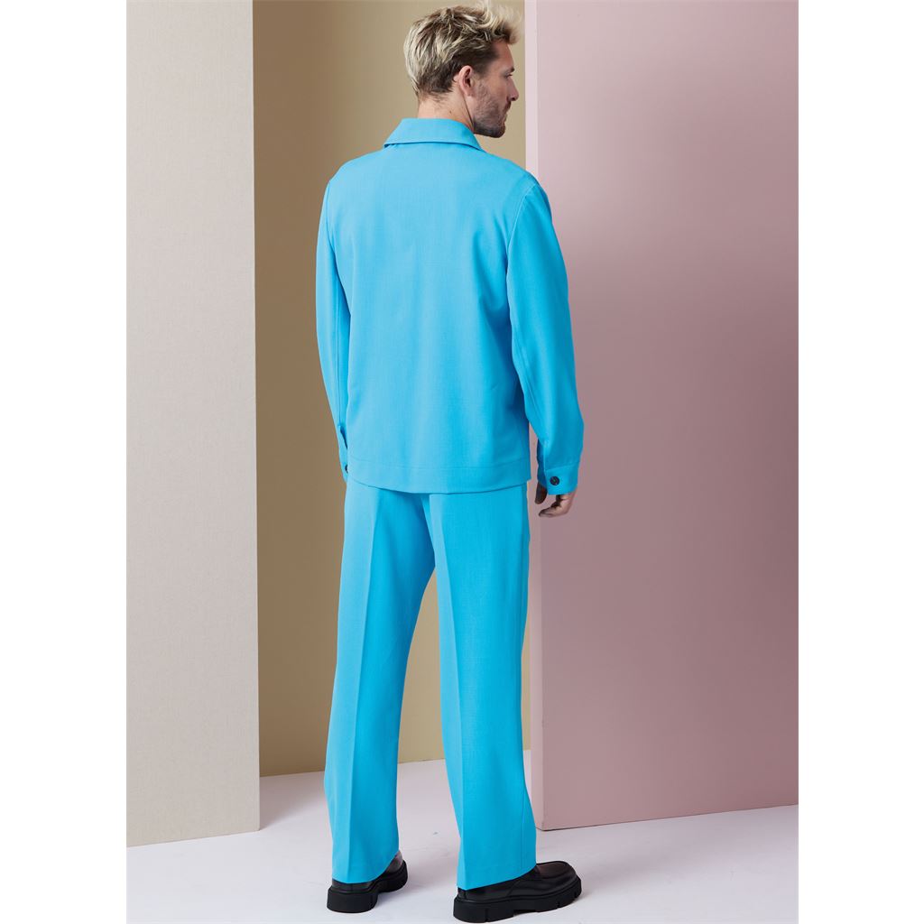 Vogue Pattern V2022 Mens Jackets Shorts and Pants 2022 Image 7 From Patternsandplains.com