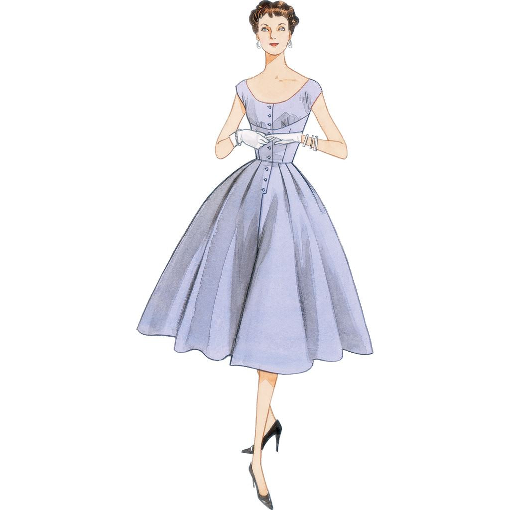 Vogue Pattern V2960 Misses Dress 2960 Image 2 From Patternsandplains.com.jpg