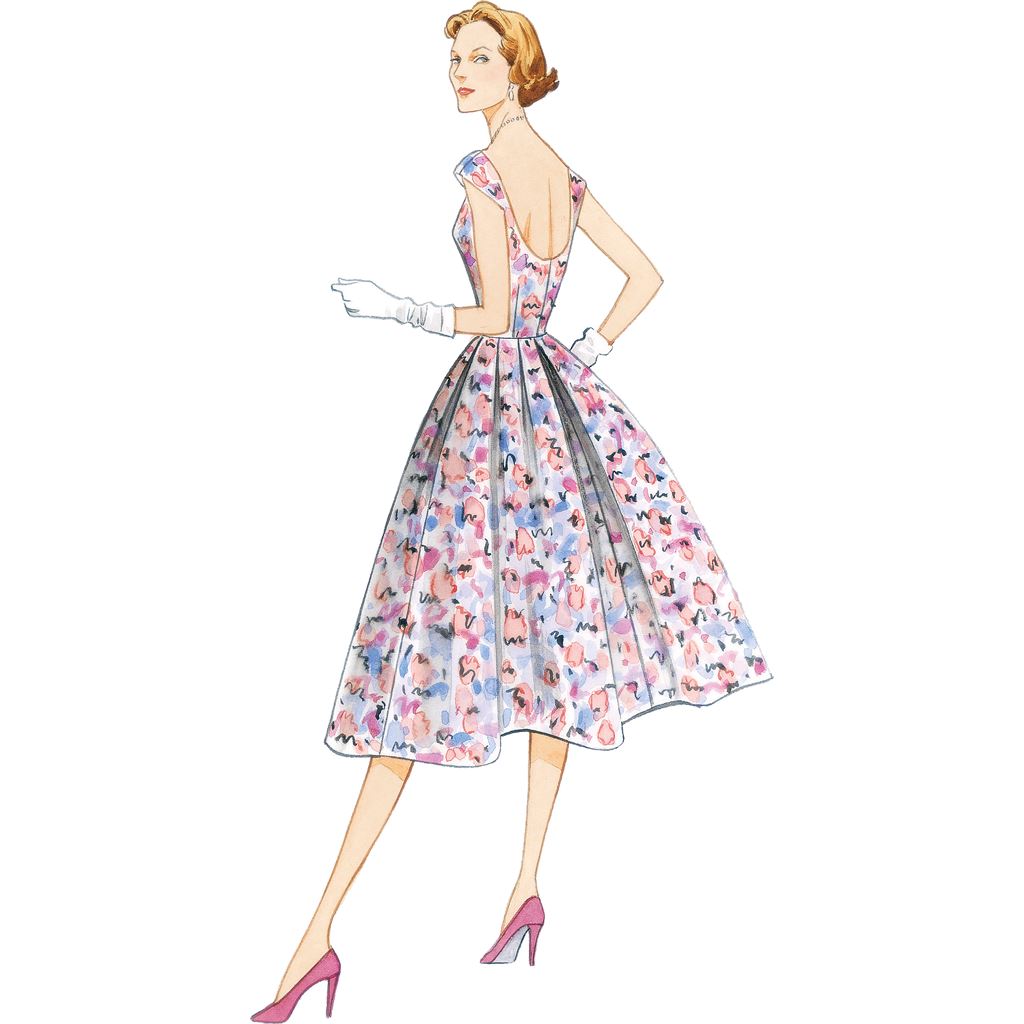 Vogue Pattern V2960 Misses Dress 2960 Image 3 From Patternsandplains.com.jpg