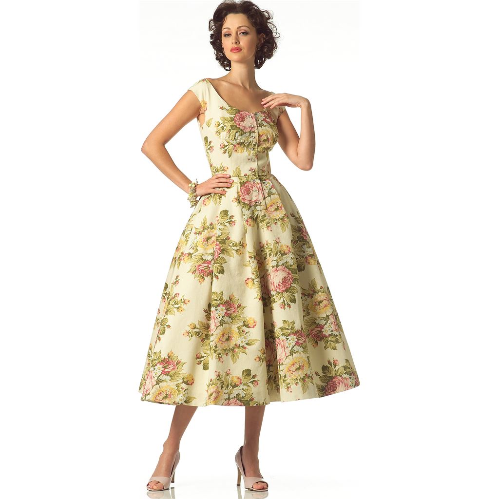 Vogue Pattern V2960 Misses Dress 2960 Image 4 From Patternsandplains.com.jpg