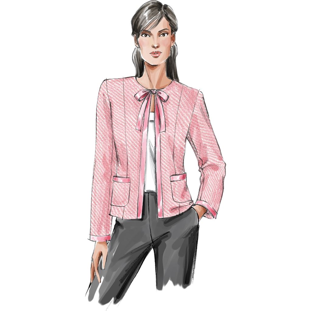 Vogue Pattern V7975 Misses Misses Petite Jacket 7975 Image 3 From Patternsandplains.com.jpg