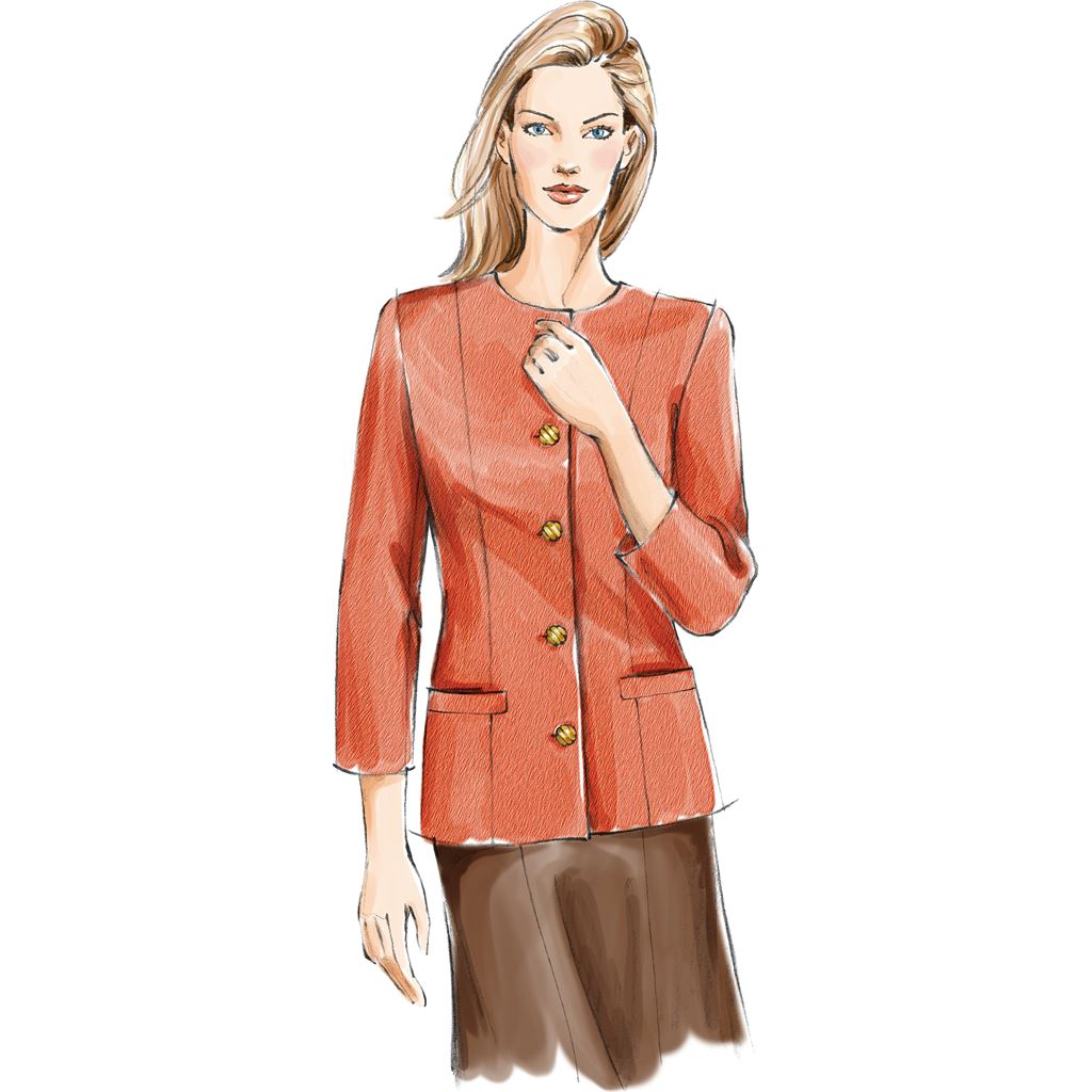 Vogue Pattern V7975 Misses Misses Petite Jacket 7975 Image 4 From Patternsandplains.com.jpg