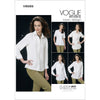 Vogue Pattern V8689 Misses Shirt 8689 Image 1 From Patternsandplains.com