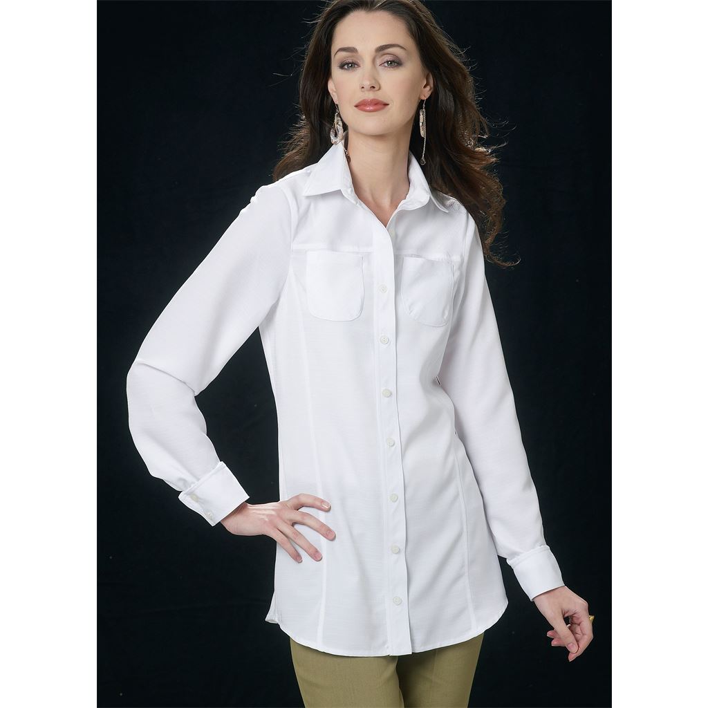 Vogue Pattern V8689 Misses Shirt 8689 Image 6 From Patternsandplains.com.jpg