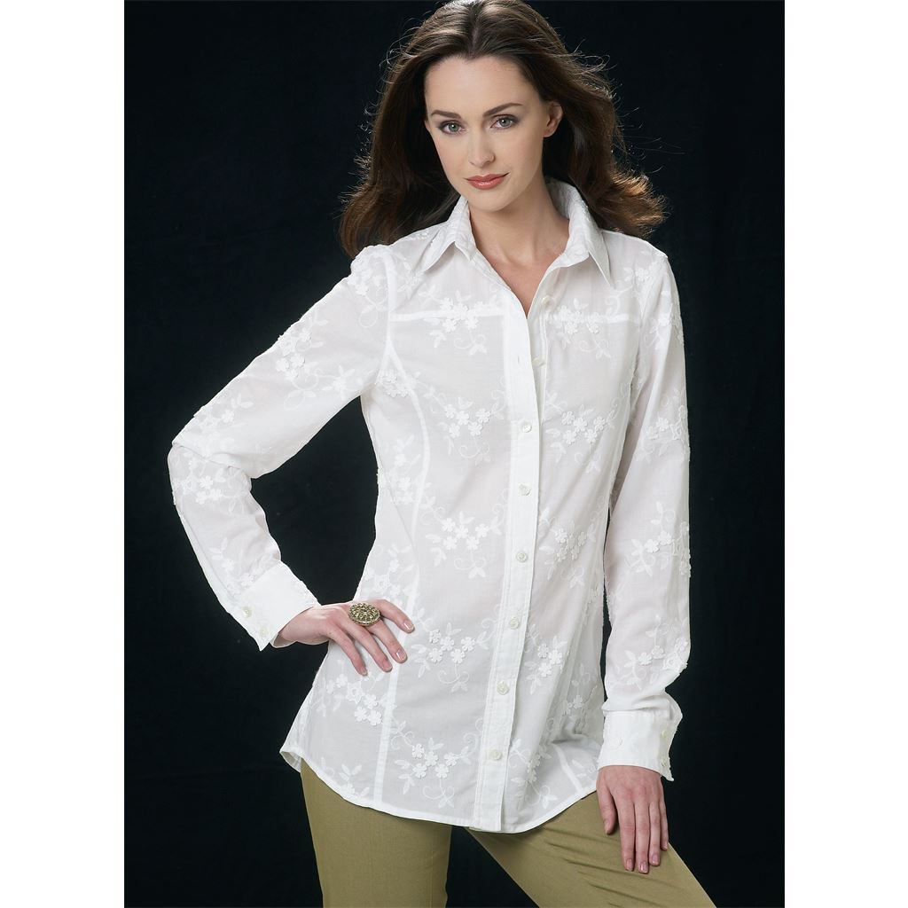 Vogue Pattern V8689 Misses Shirt 8689 Image 7 From Patternsandplains.com.jpg