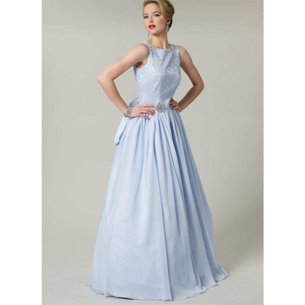 Vogue Pattern V8729 Misses Dress and Underskirt 8729 Image 2 From Patternsandplains.com.jpg