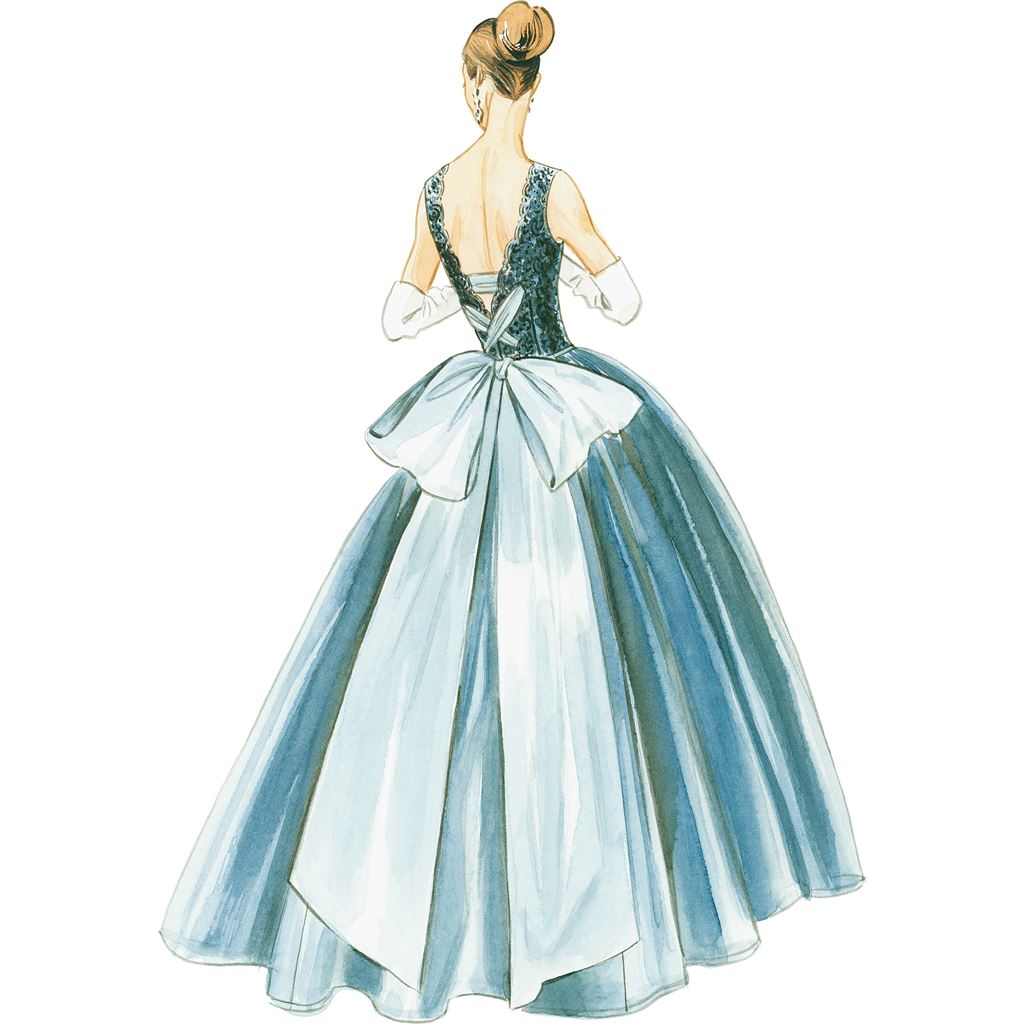 Vogue Pattern V8729 Misses Dress and Underskirt 8729 Image 6 From Patternsandplains.com.jpg