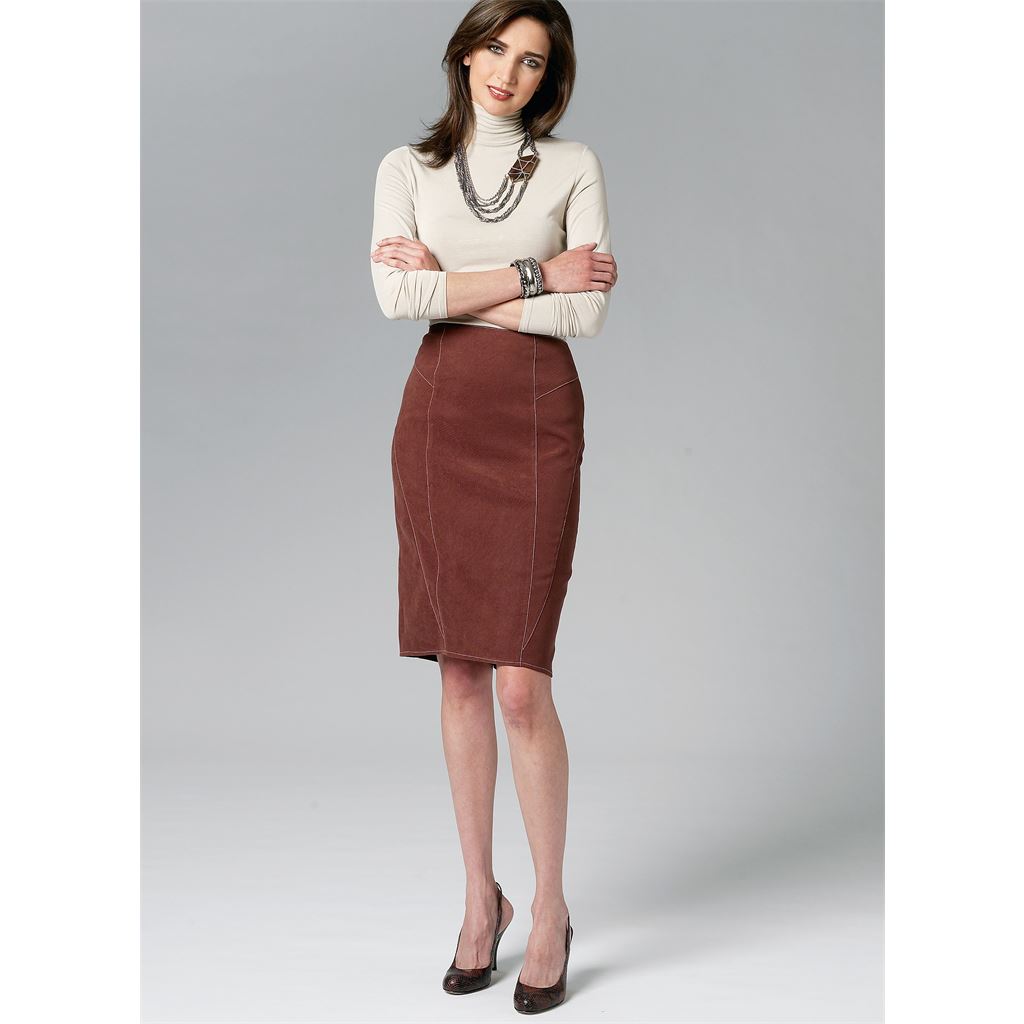 Vogue Pattern V8750 Misses Skirt 8750 Image 2 From Patternsandplains.com.jpg