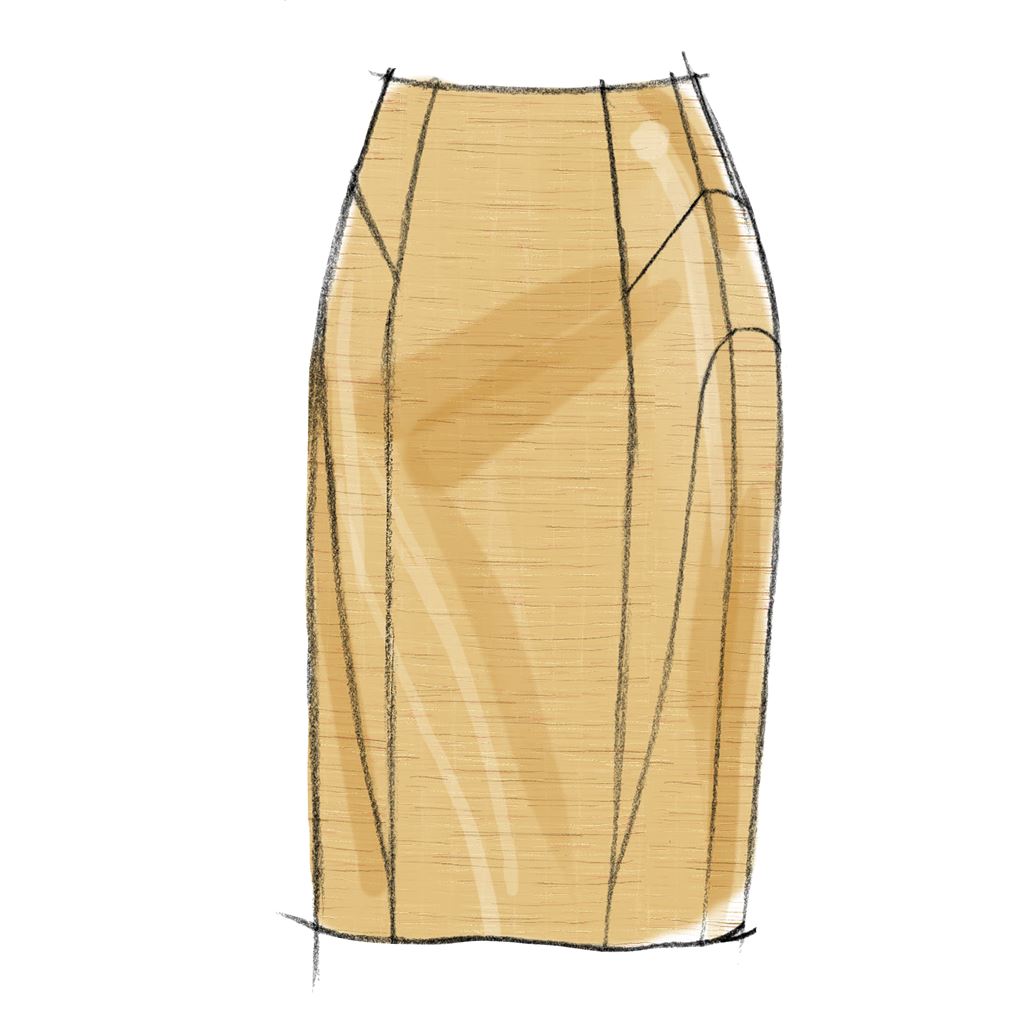 Vogue Pattern V8750 Misses Skirt 8750 Image 5 From Patternsandplains.com.jpg