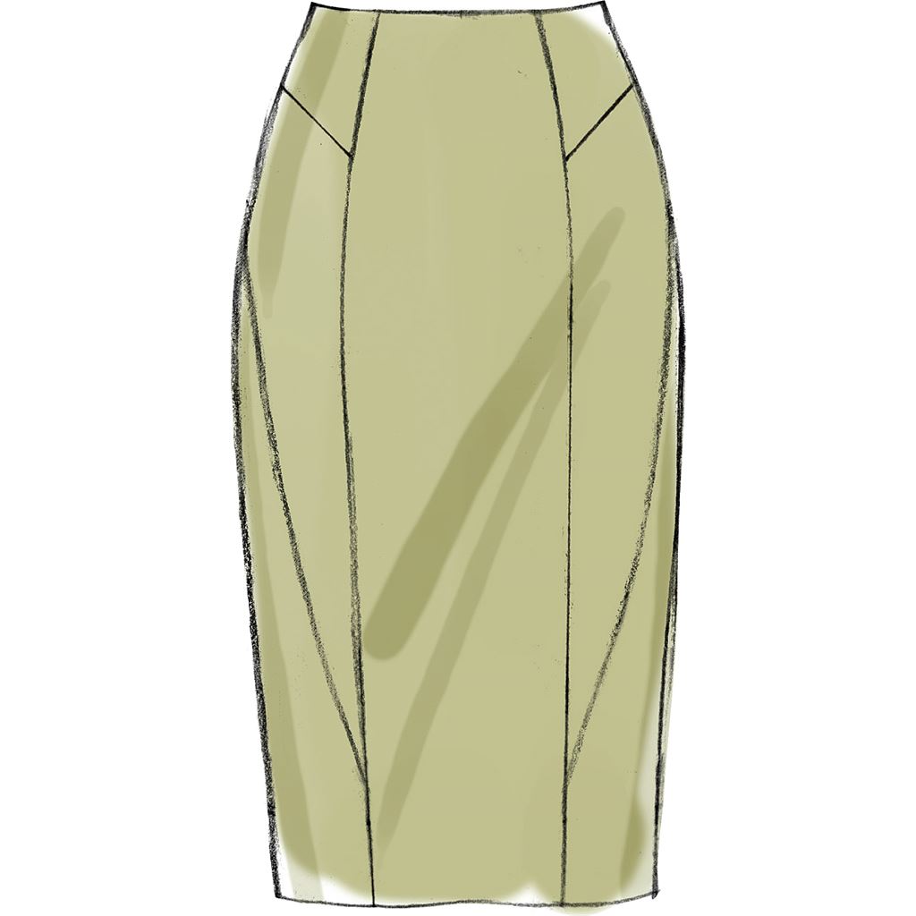 Vogue Pattern V8750 Misses Skirt 8750 Image 6 From Patternsandplains.com.jpg