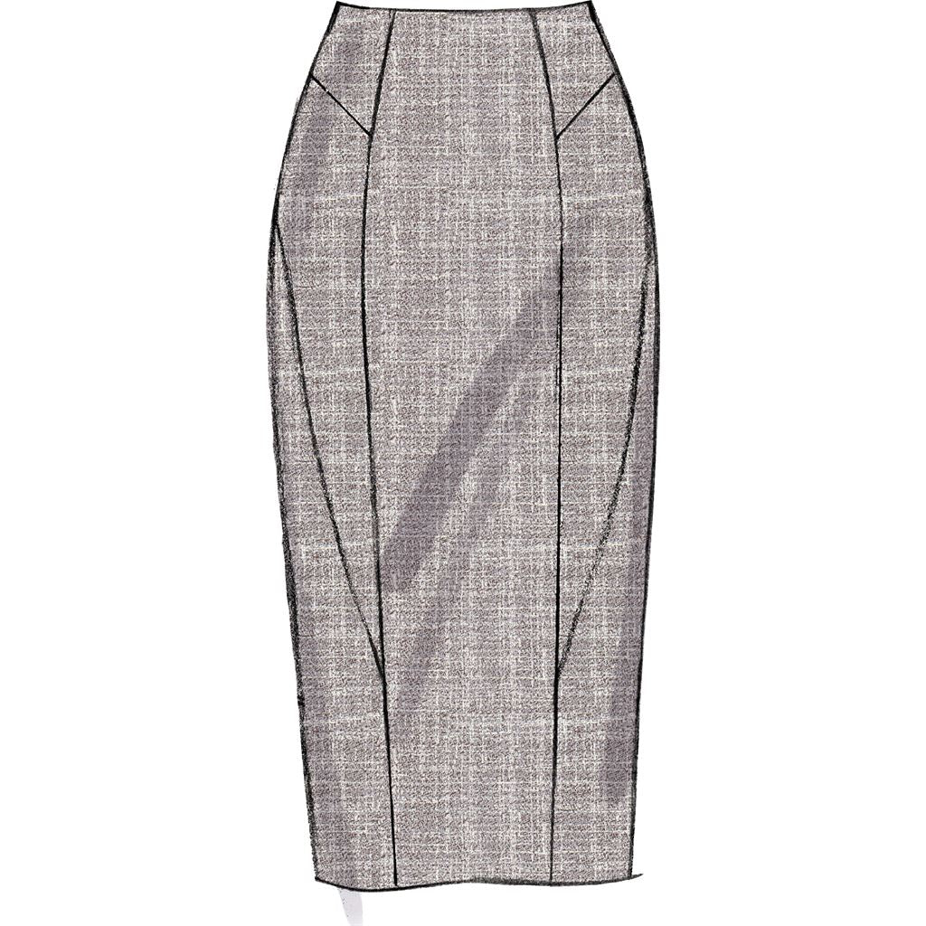 Vogue Pattern V8750 Misses Skirt 8750 Image 7 From Patternsandplains.com.jpg