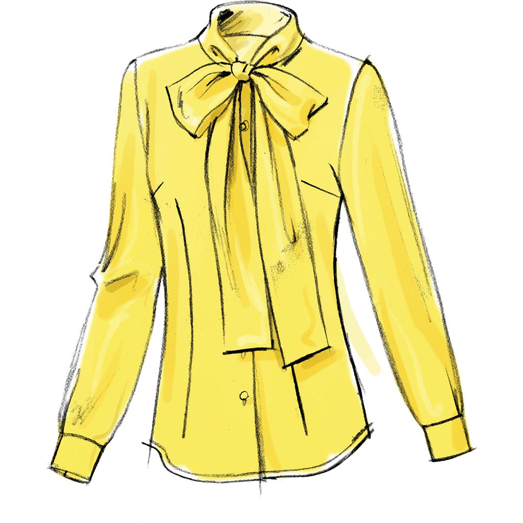 Vogue Pattern V8772 Misses Blouse 8772 Image 7 From Patternsandplains.com.jpg