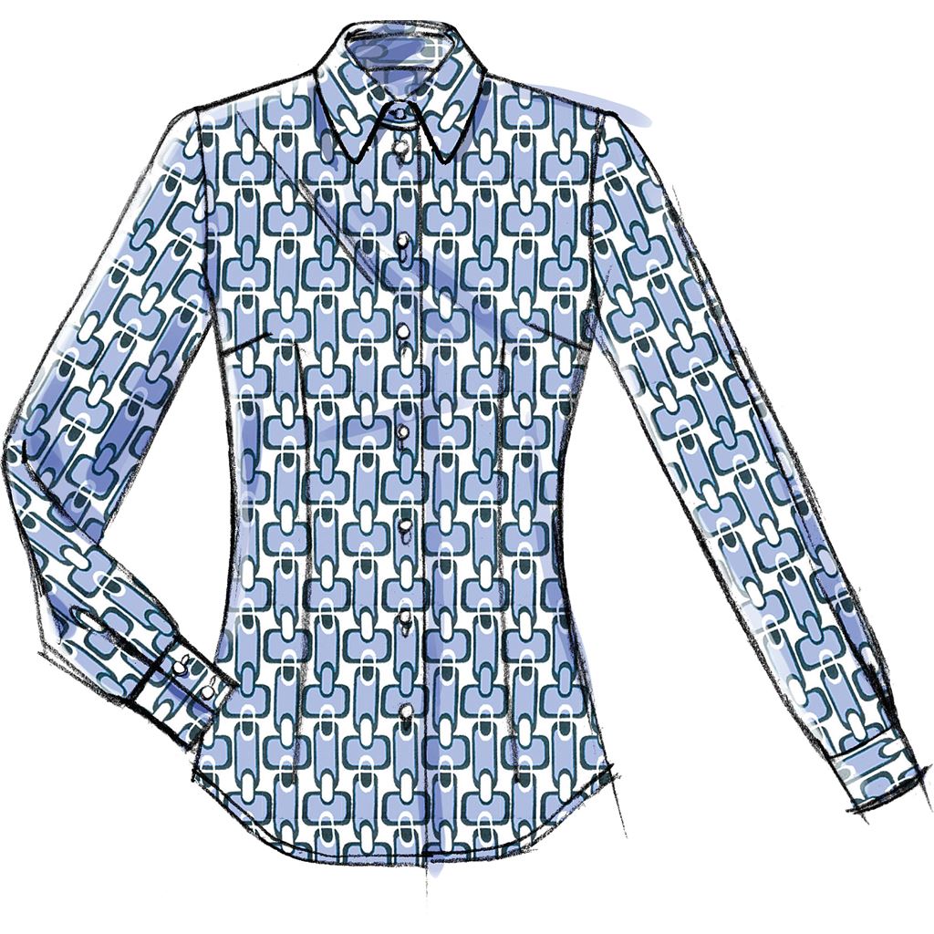 Vogue Pattern V8772 Misses Blouse 8772 Image 9 From Patternsandplains.com.jpg