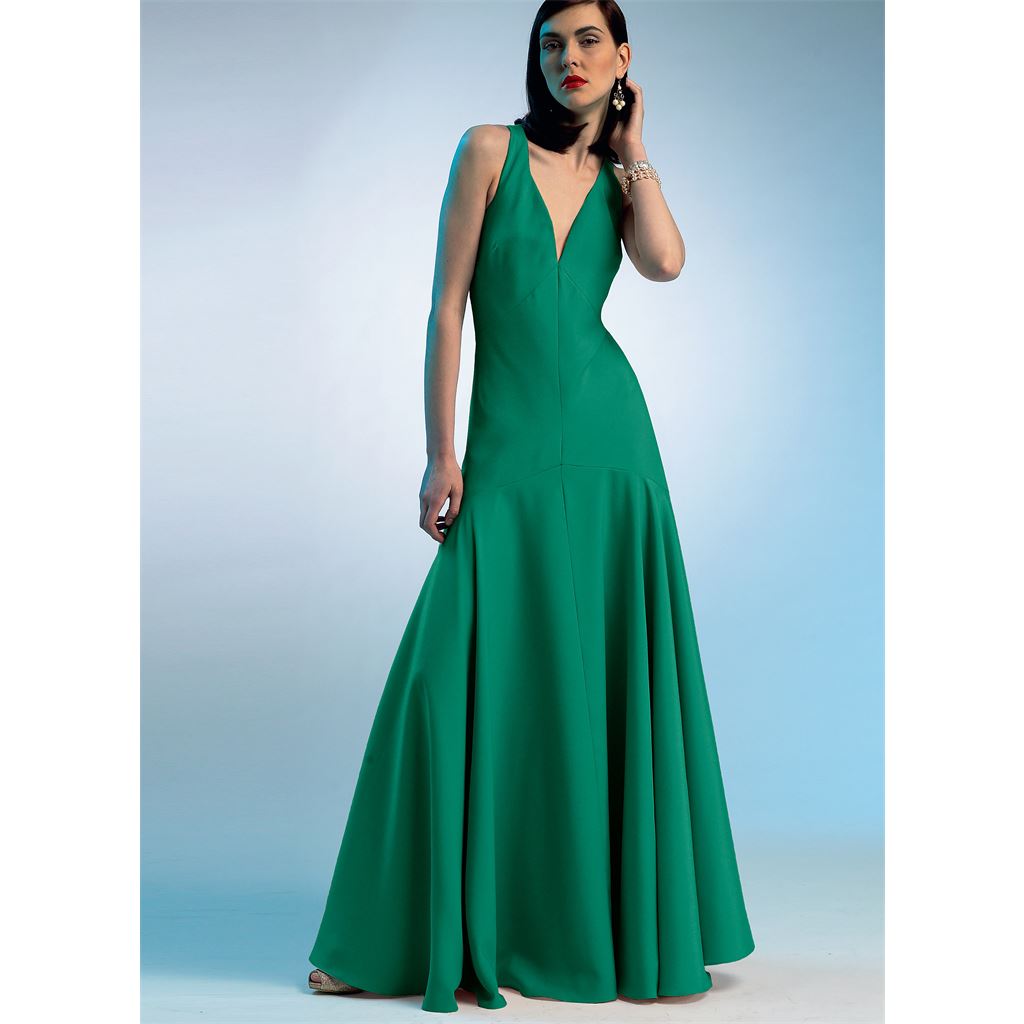 Vogue Pattern V8814 Misses Dress 8814 Image 5 From Patternsandplains.com.jpg