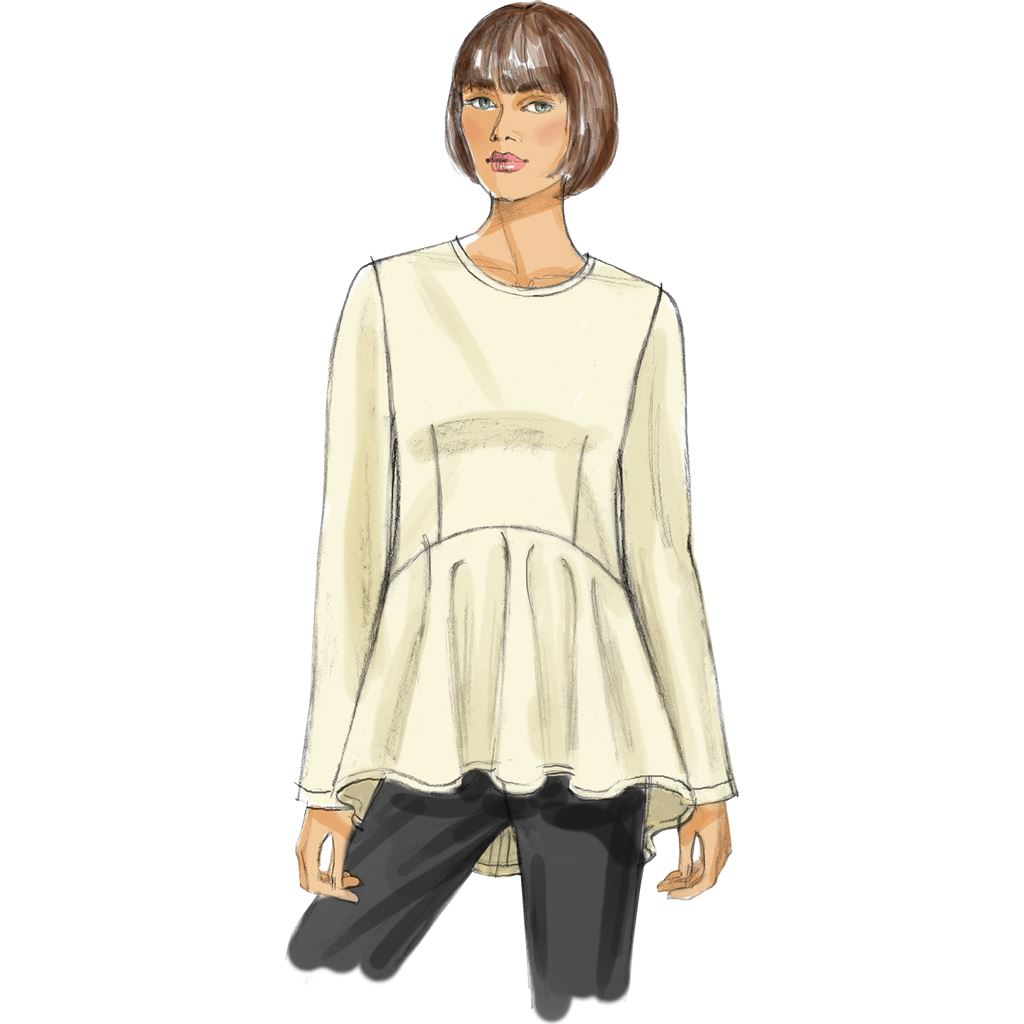 Vogue Pattern V8815 Misses Top 8815 Image 4 From Patternsandplains.com.jpg