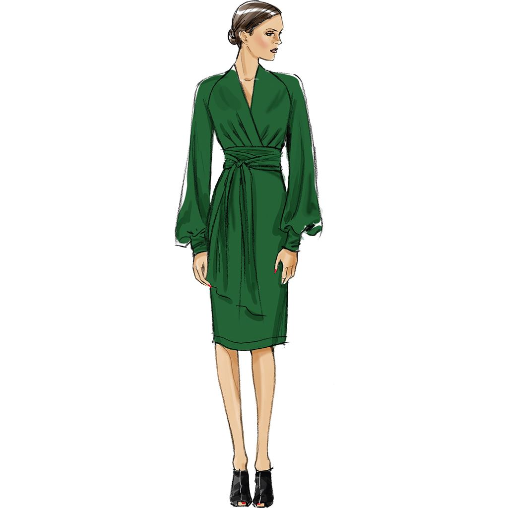 Vogue Pattern V8825 Misses Tunic Dress And Pants 8825 Image 11 From Patternsandplains.com.jpg