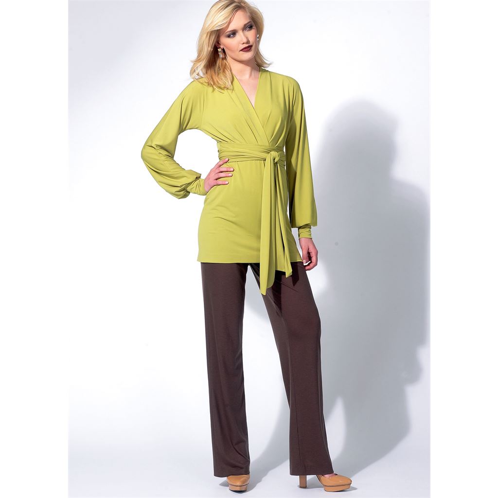 Vogue Pattern V8825 Misses Tunic Dress And Pants 8825 Image 8 From Patternsandplains.com.jpg