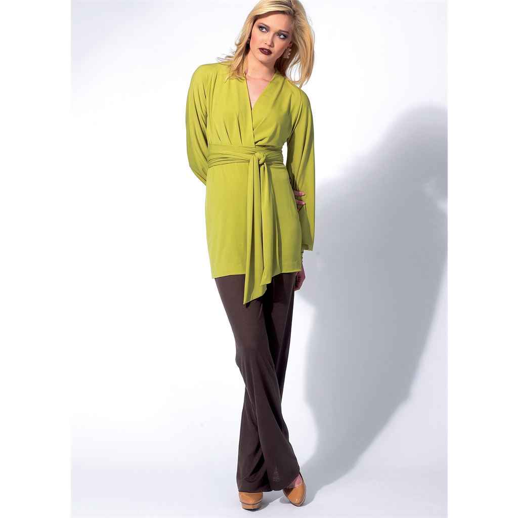 Vogue Pattern V8825 Misses Tunic Dress And Pants 8825 Image 9 From Patternsandplains.com.jpg