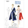 Vogue Pattern V8875 Misses Dress Belt Coat and Detachable Collar 8875 Image 1 From Patternsandplains.com