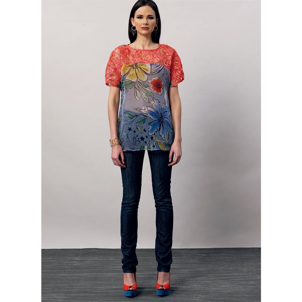 Vogue Pattern V8877 Misses Top 8877 Image 2 From Patternsandplains.com.jpg