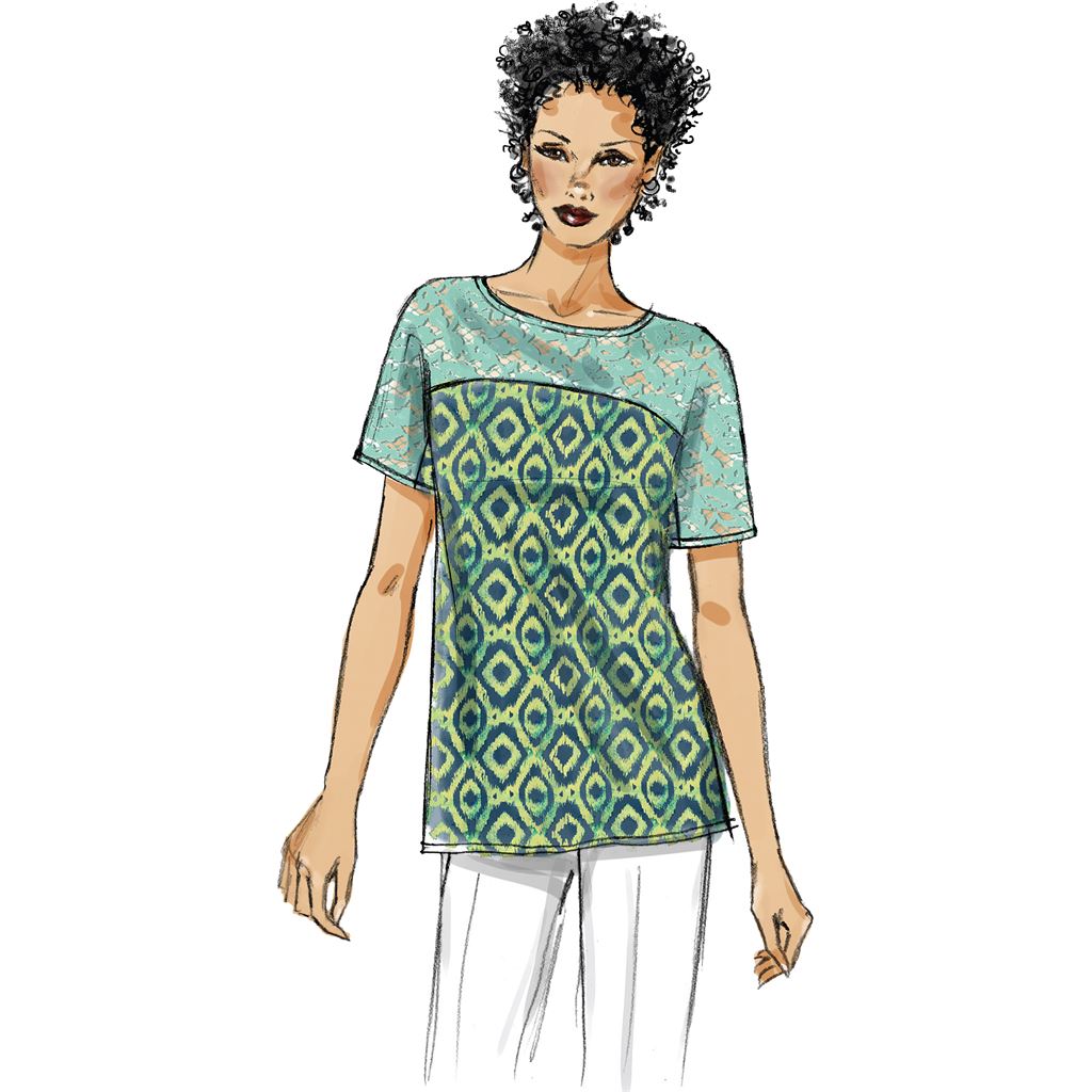 Vogue Pattern V8877 Misses Top 8877 Image 7 From Patternsandplains.com.jpg