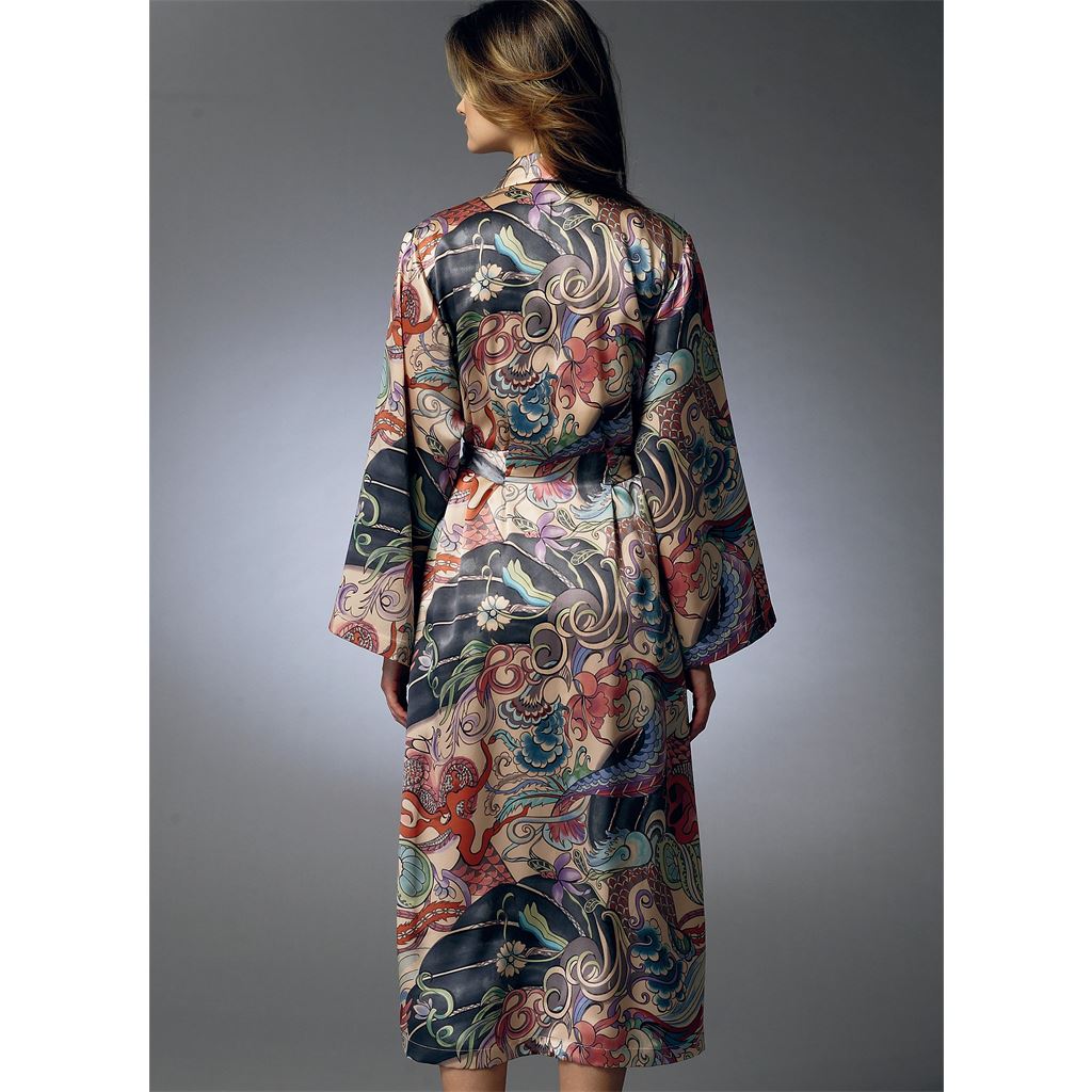 Vogue Pattern V8888 Misses Robe Slip Camisole and Panties 8888 Image 4 From Patternsandplains.com.jpg