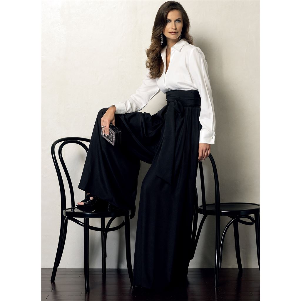 Vogue Pattern V8955 Misses Pants 8955 Image 6 From Patternsandplains.com.jpg