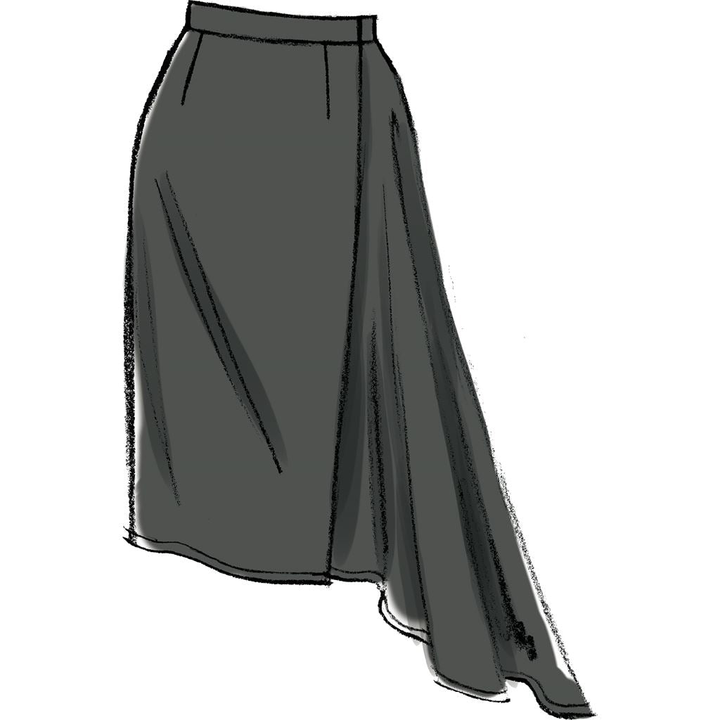 Vogue Pattern V8956 Misses Skirt 8956 Image 13 From Patternsandplains.com.jpg