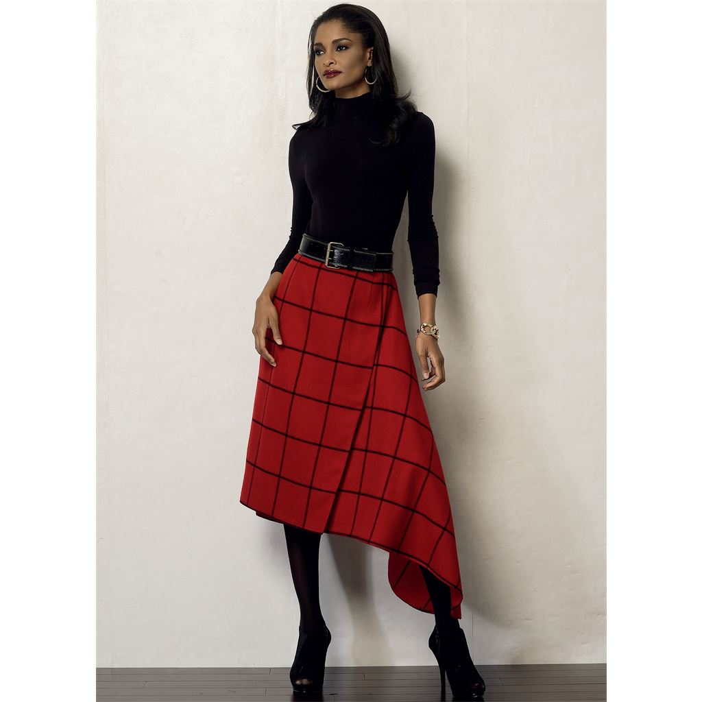 Vogue Pattern V8956 Misses Skirt 8956 Image 2 From Patternsandplains.com.jpg