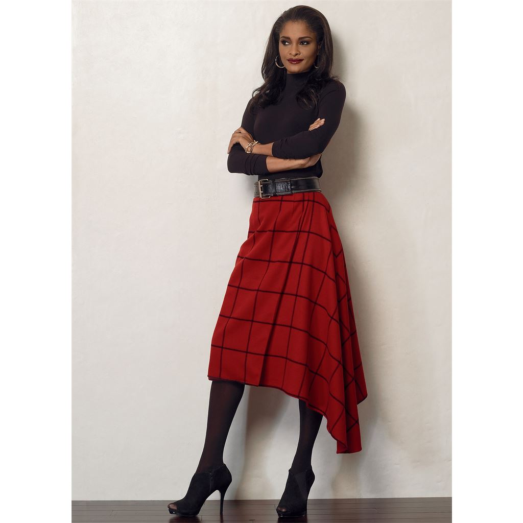 Vogue Pattern V8956 Misses Skirt 8956 Image 7 From Patternsandplains.com.jpg