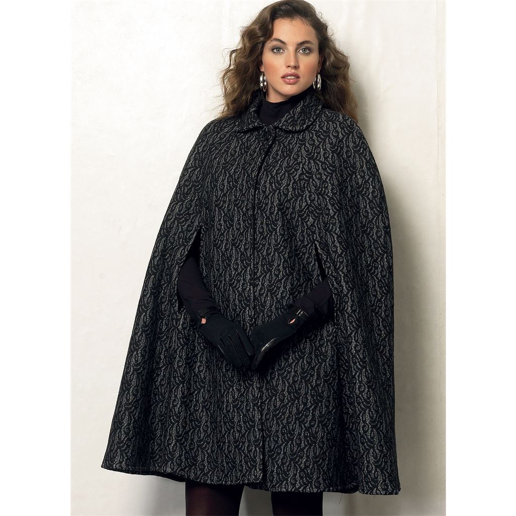 Vogue Pattern V8959 Misses Cape 8959 Image 2 From Patternsandplains.com.jpg