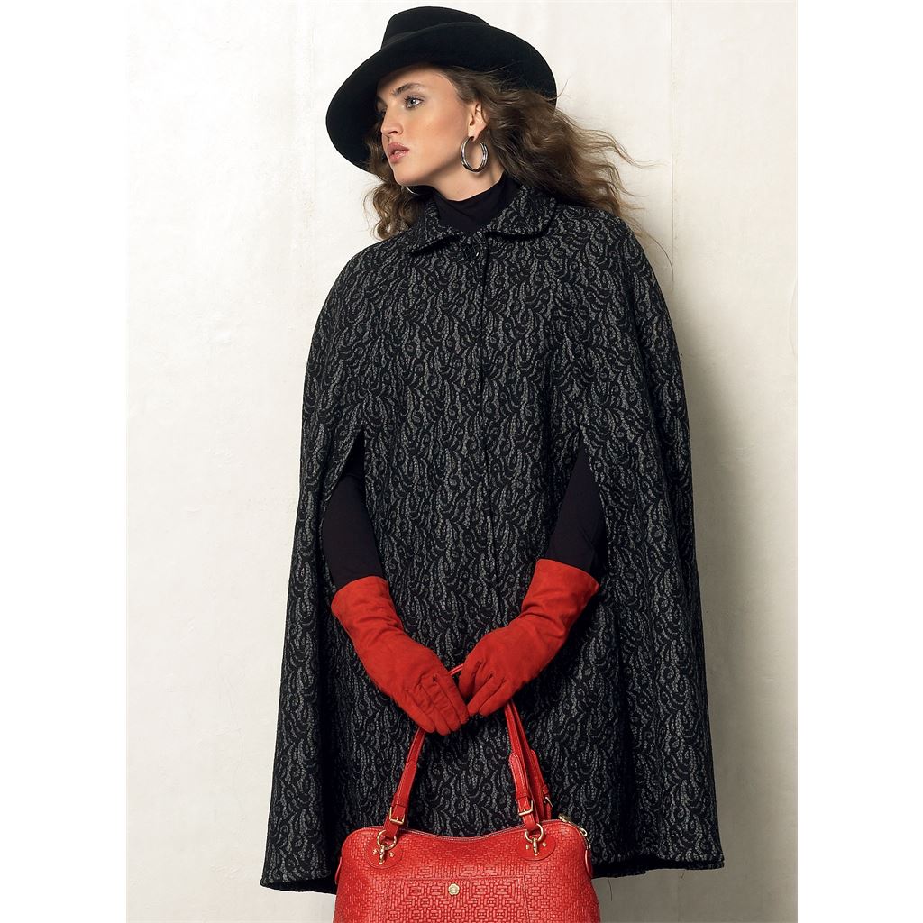 Vogue Pattern V8959 Misses Cape 8959 Image 4 From Patternsandplains.com.jpg