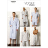 Vogue Pattern V8964 Mens Robe Top Shorts and Pants 8964 Image 1 From Patternsandplains.com