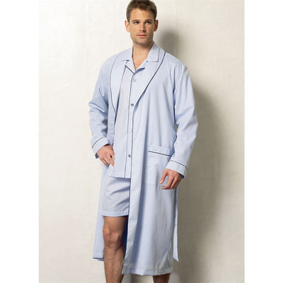 Vogue Pattern V8964 Mens Robe Top Shorts and Pants 8964 Image 4 From Patternsandplains.com.jpg