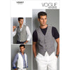 Vogue Pattern V8987 Mens Vest 8987 Image 1 From Patternsandplains.com