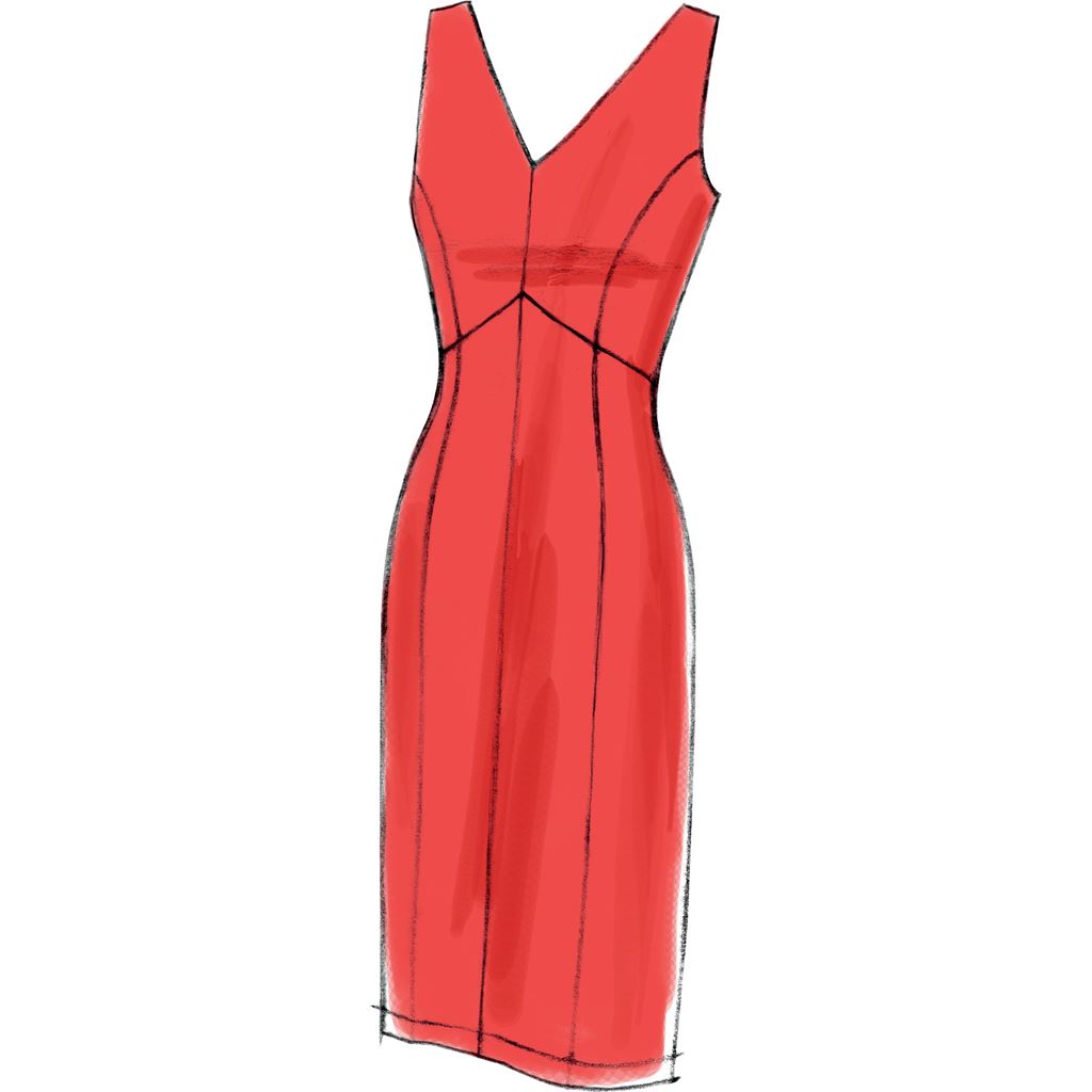 Vogue Pattern V8997 Misses Dress 8997 Image 10 From Patternsandplains.com.jpg