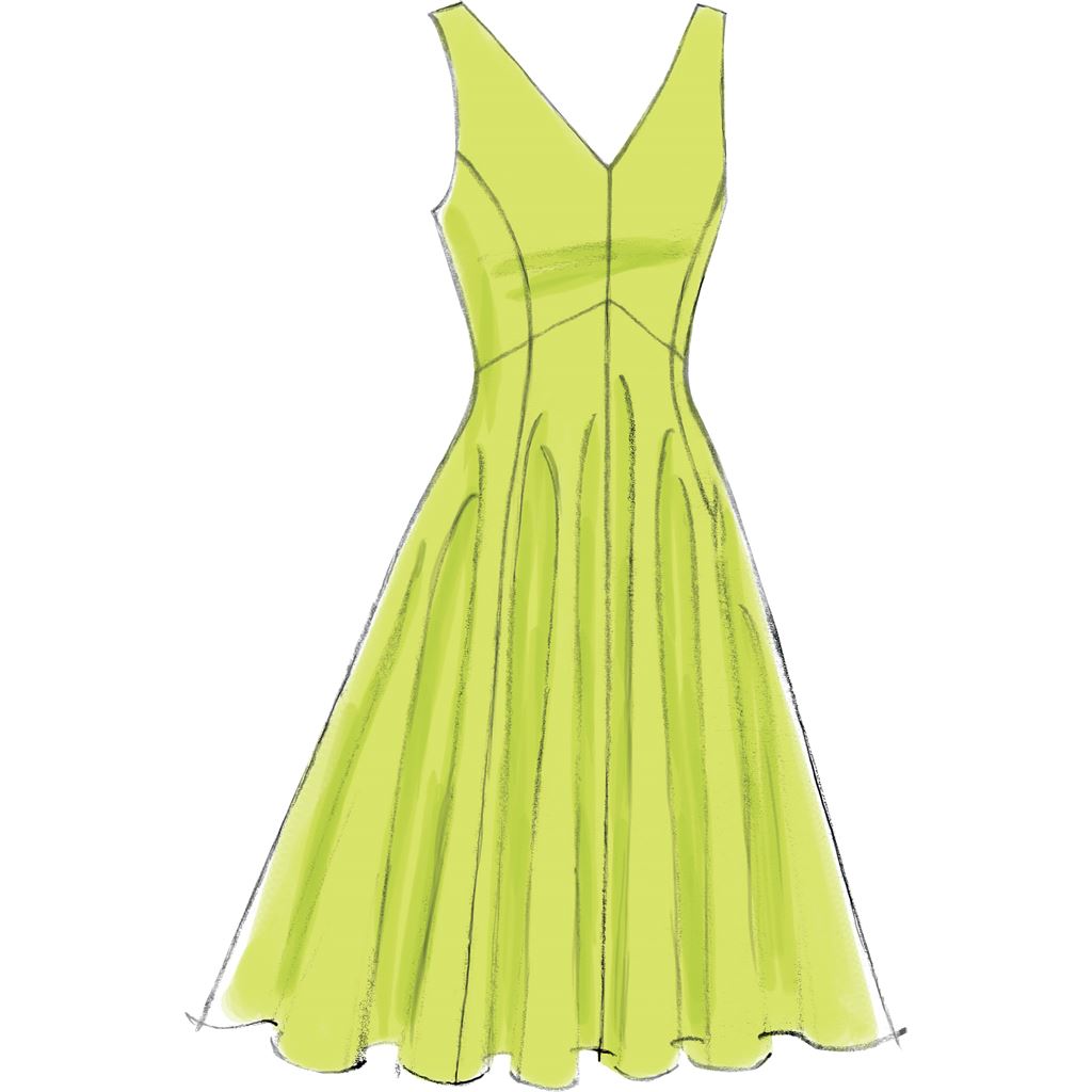 Vogue Pattern V8997 Misses Dress 8997 Image 12 From Patternsandplains.com.jpg