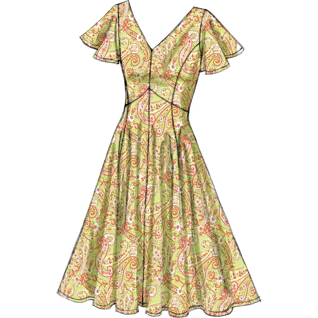 Vogue Pattern V8997 Misses Dress 8997 Image 13 From Patternsandplains.com.jpg