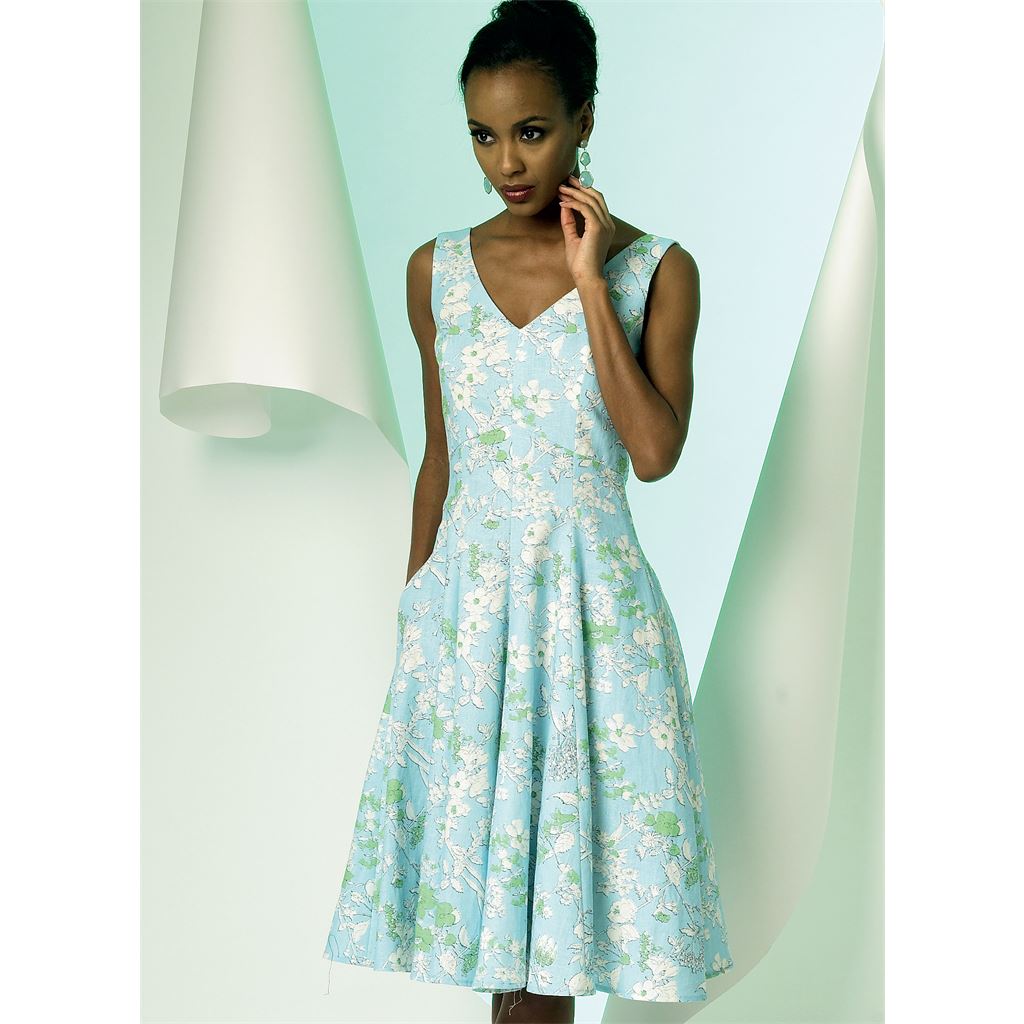 Vogue Pattern V8997 Misses Dress 8997 Image 2 From Patternsandplains.com.jpg