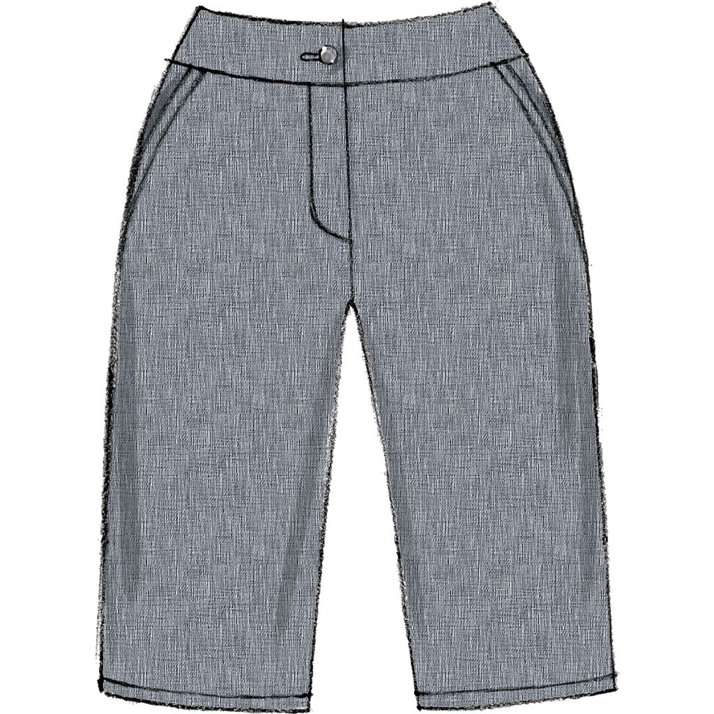 Vogue Pattern V9008 Misses Shorts 9008 Image 9 From Patternsandplains.com.jpg